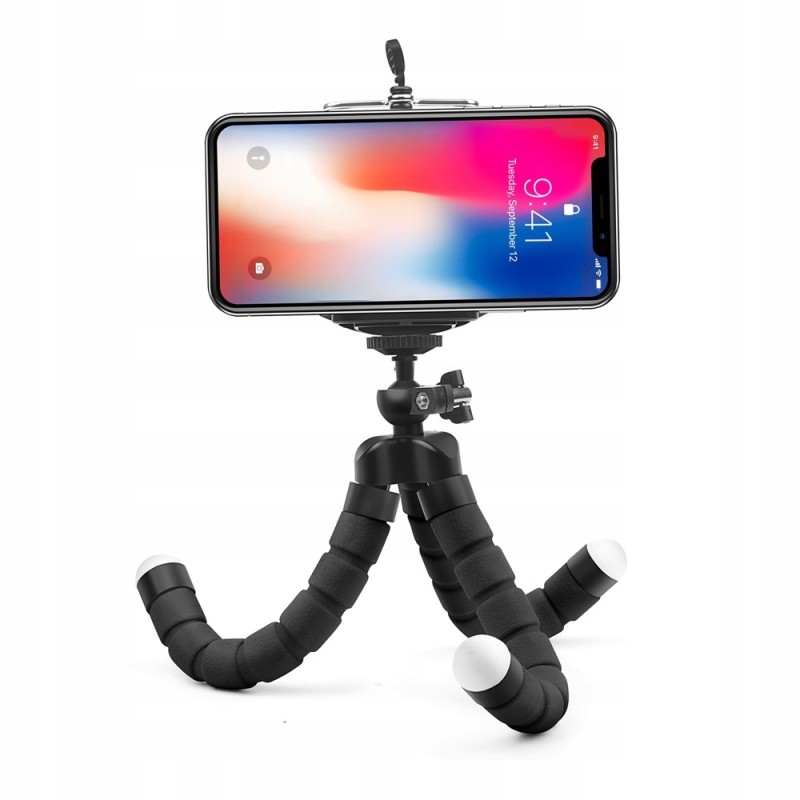 ELASTYCZNY UCHWYT NA TELEFON SELFIE STATYW TRIPOD