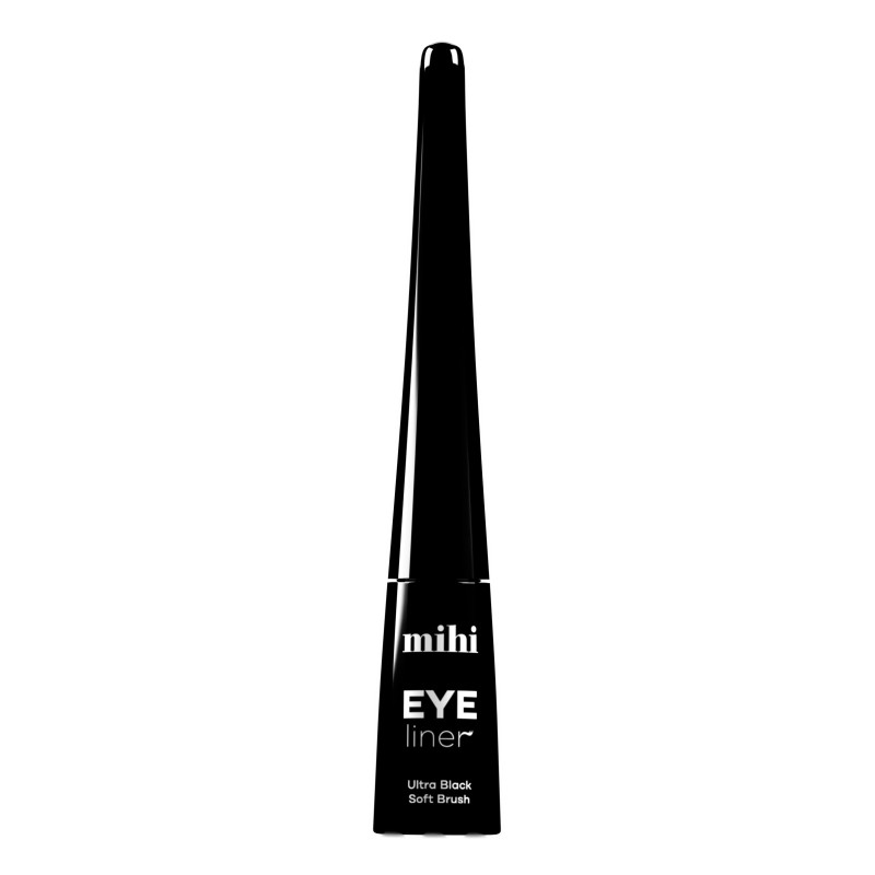 Eyeliner. Ultra czarny eyeliner Soft Brush