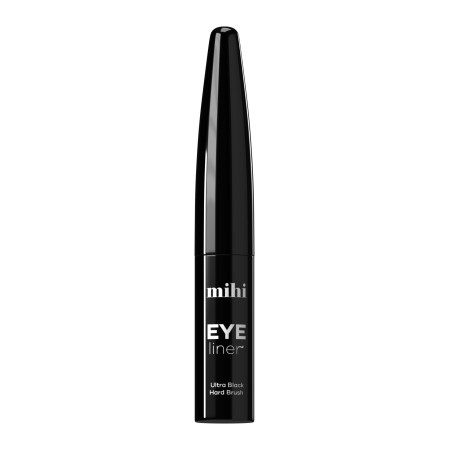 Eyeliner. Ultra czarny eyeliner Hard Brush